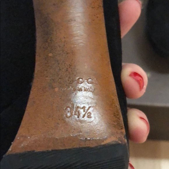 Gucci lace up booties - Picture 4 of 7